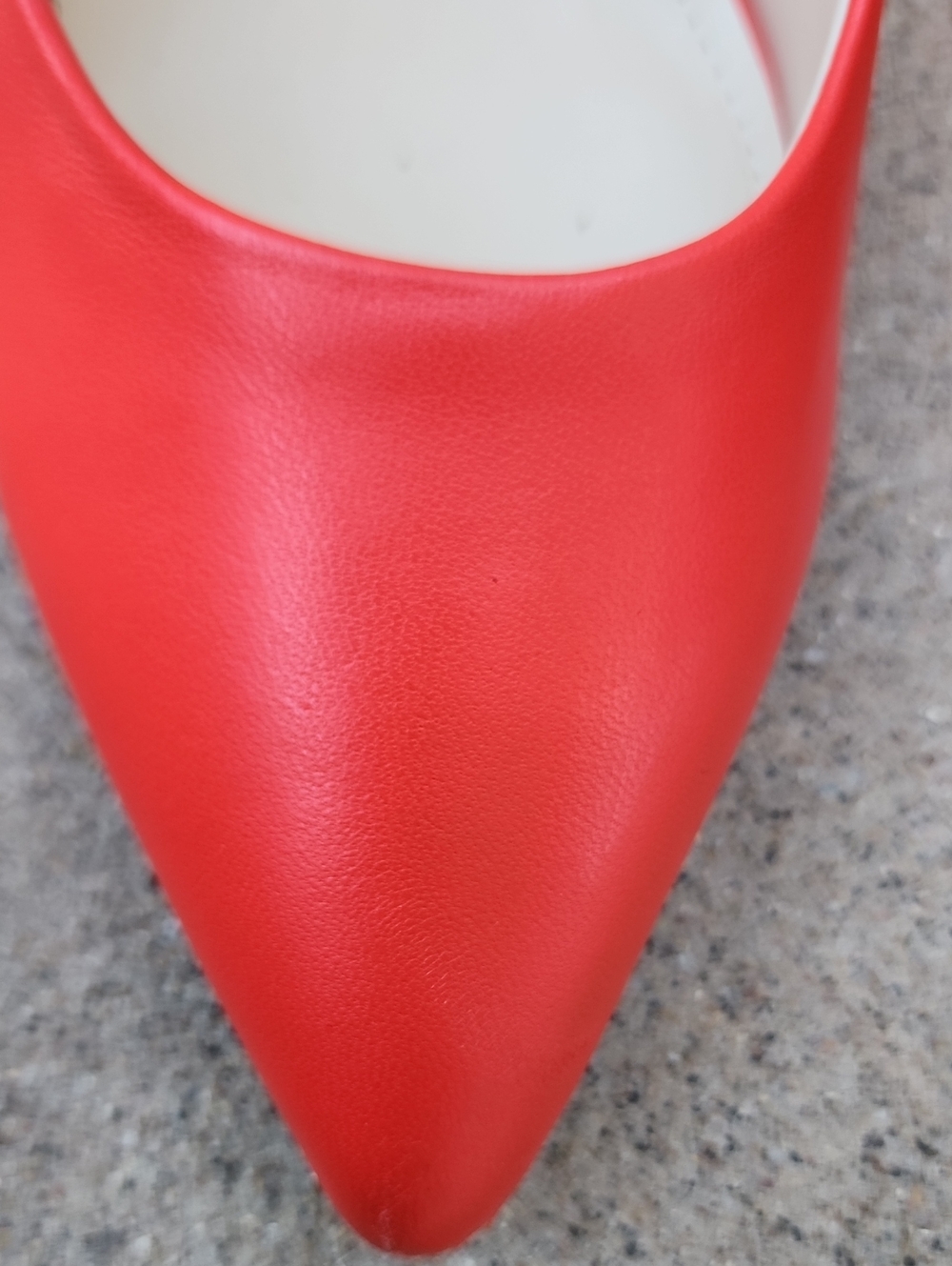 Nine West Red Pointed-Toe Stiletto Pumps - Picture 10 of 17
